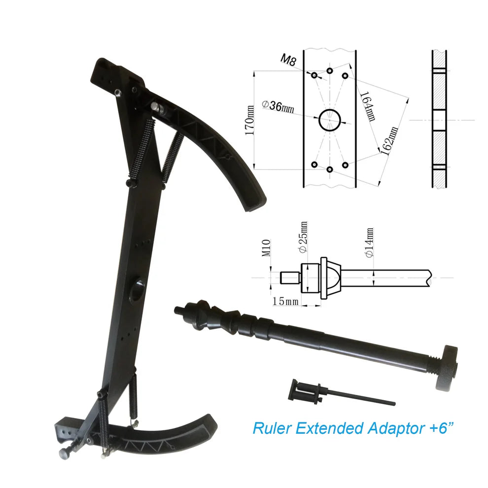 KT-MC2 Motorcycle Wheel Adaptor for Wheel Balancer