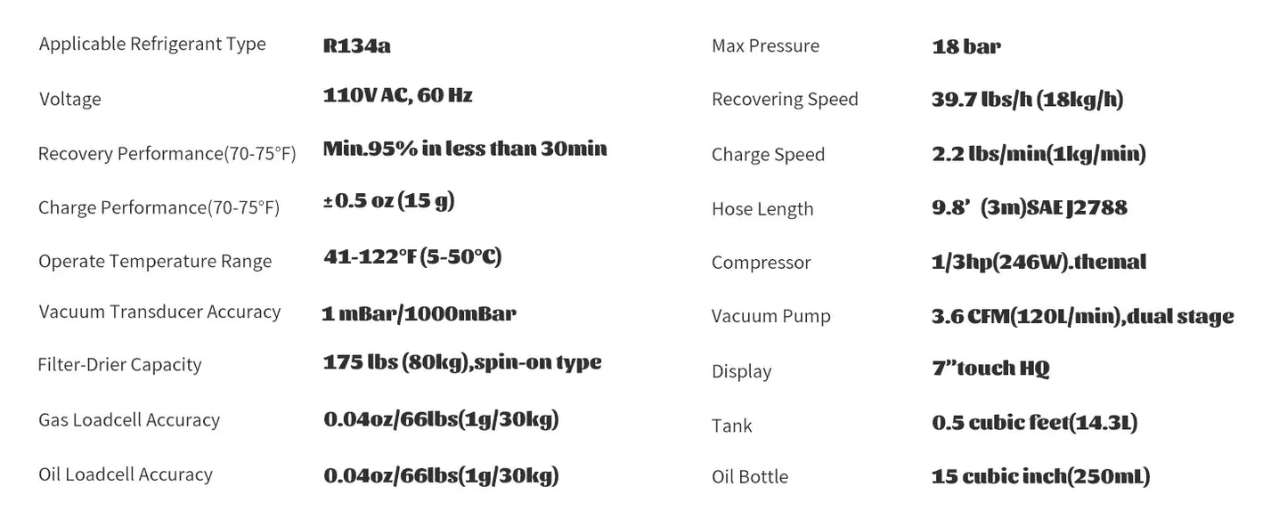 KATOOL Fully Automatic AC Recovery Recycle & Recharge DUAL Machine AC2100