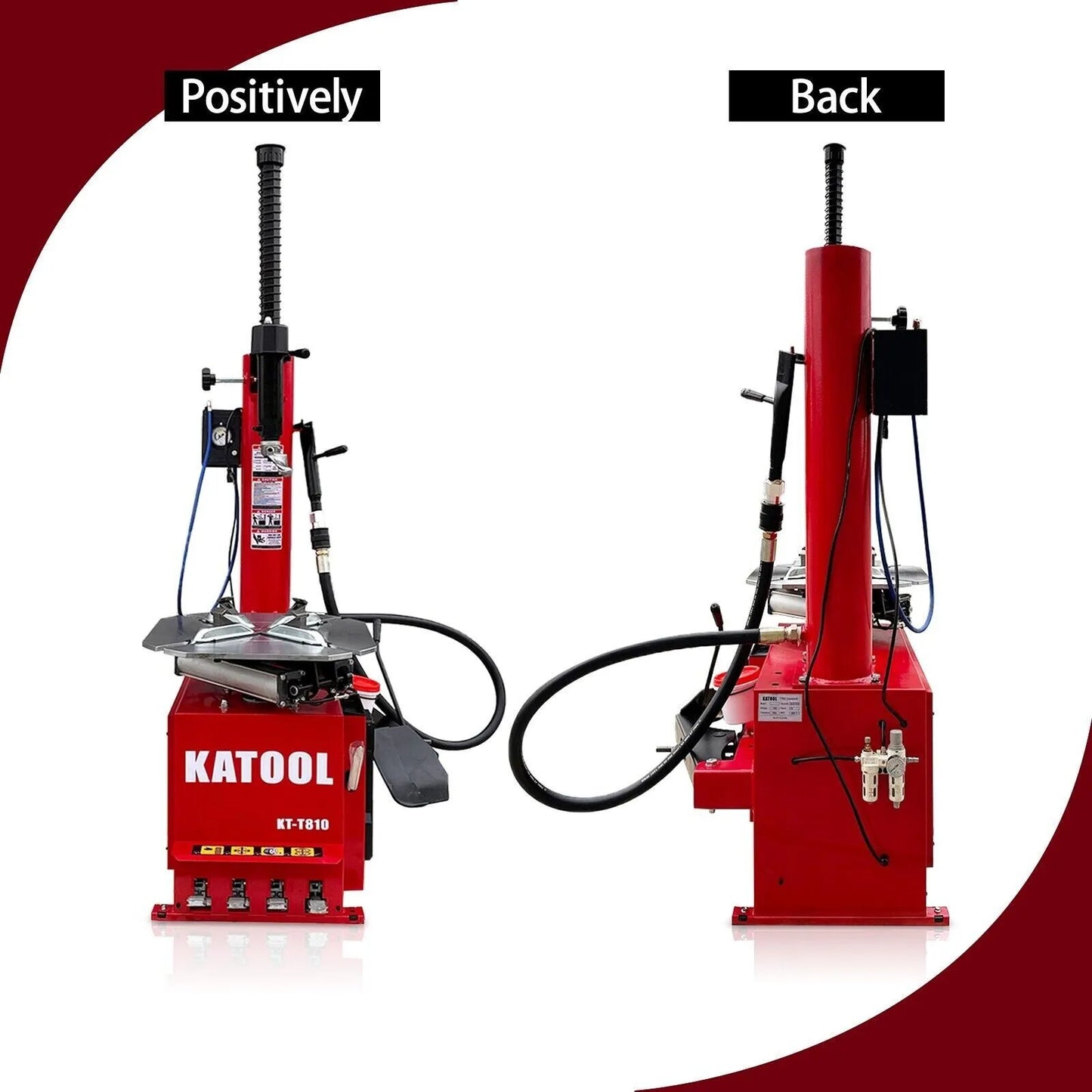 KATOOL Tire Repaire Machine Garage Equipment KT-T810-L Tire Changer