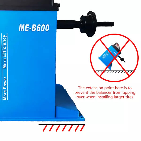 KATOOL ME-B600 Wheel Balancing Machine Tire Wheel Balancer for Car Tires