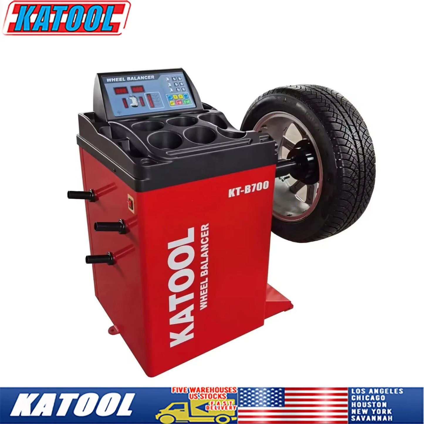 Wheel Balancer KATOOL KT-B700  Tires Repair Machines tire balancing