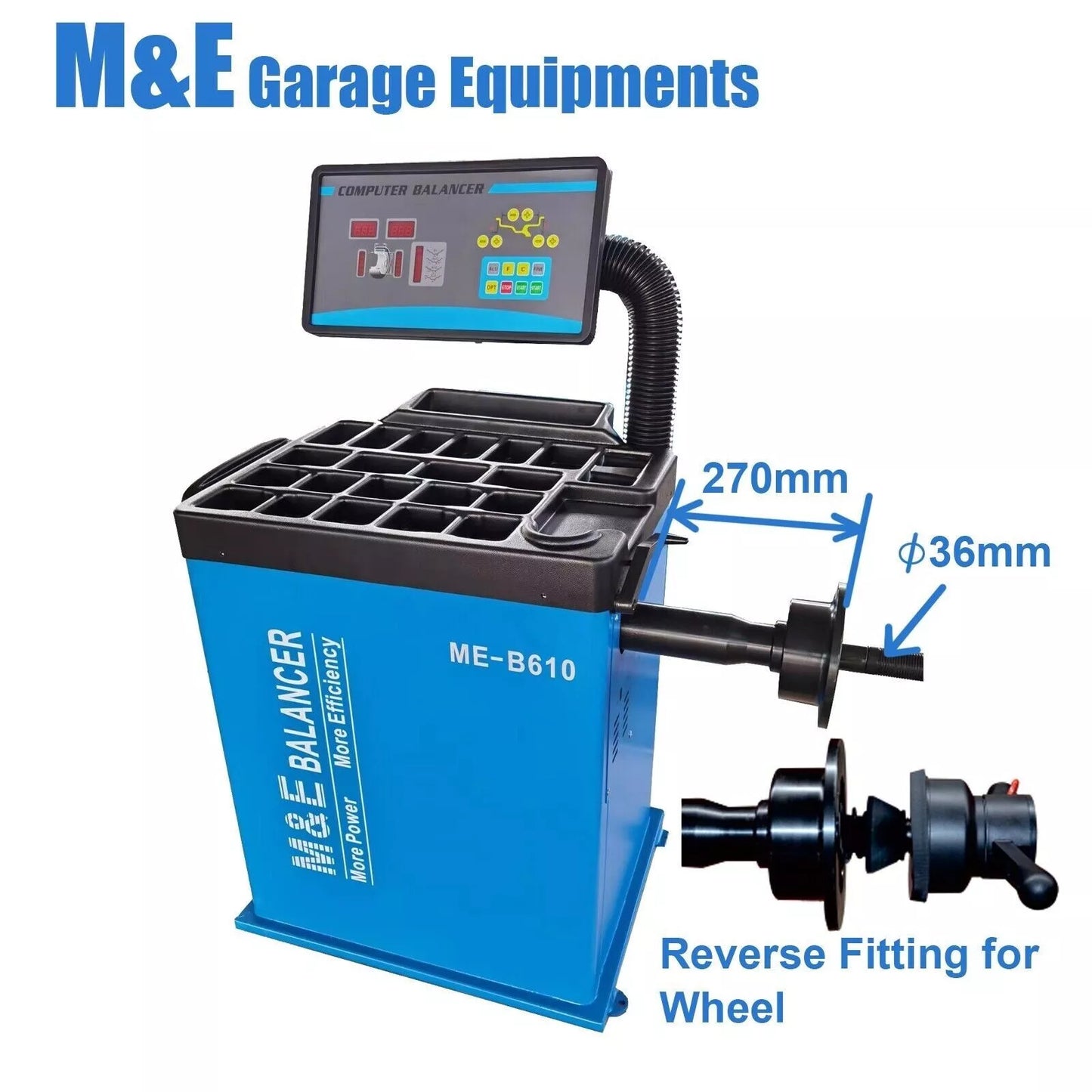 KATOOL ME-T570/ME-B610 Tire Changer & Wheel Balancer Auto Repair Machine