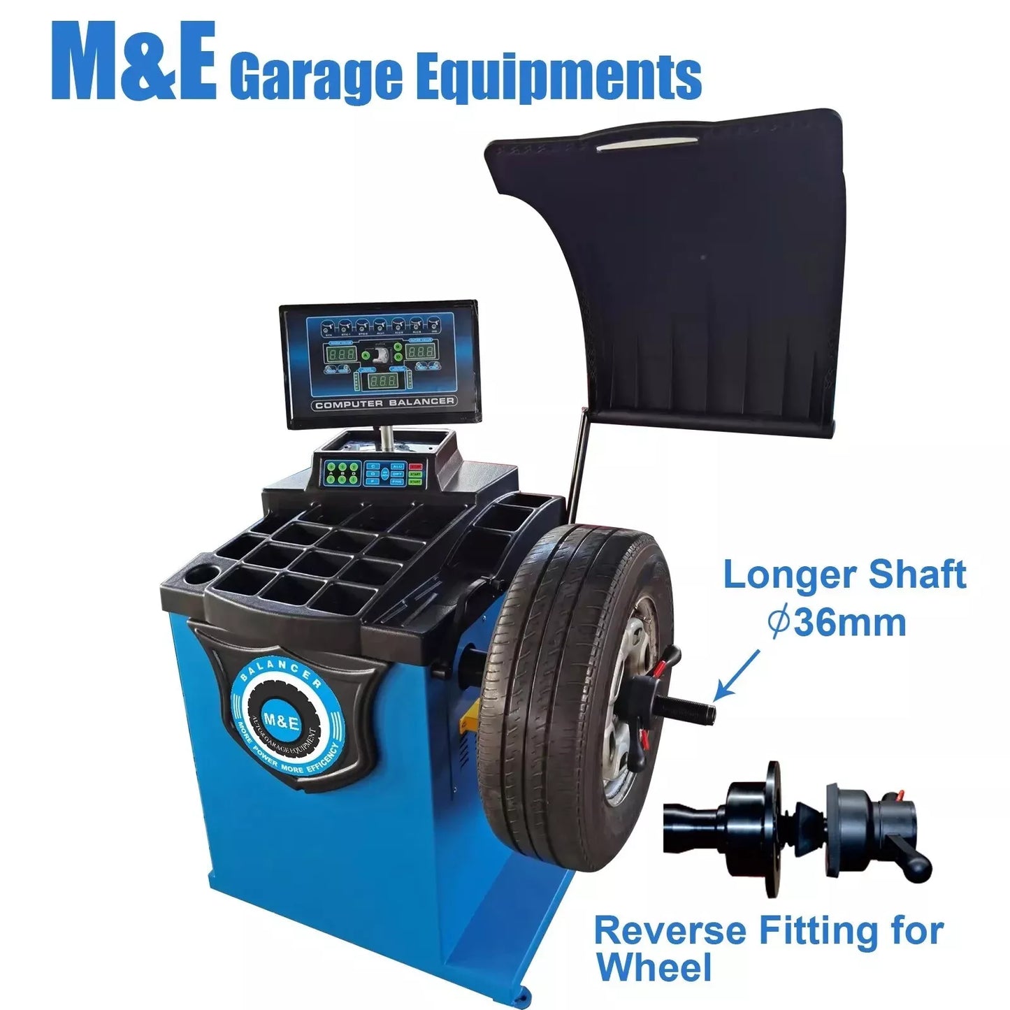 KATOOL ME-T530/ME-B650 Tire Changer & Wheel Balancer Tire Repair Machine