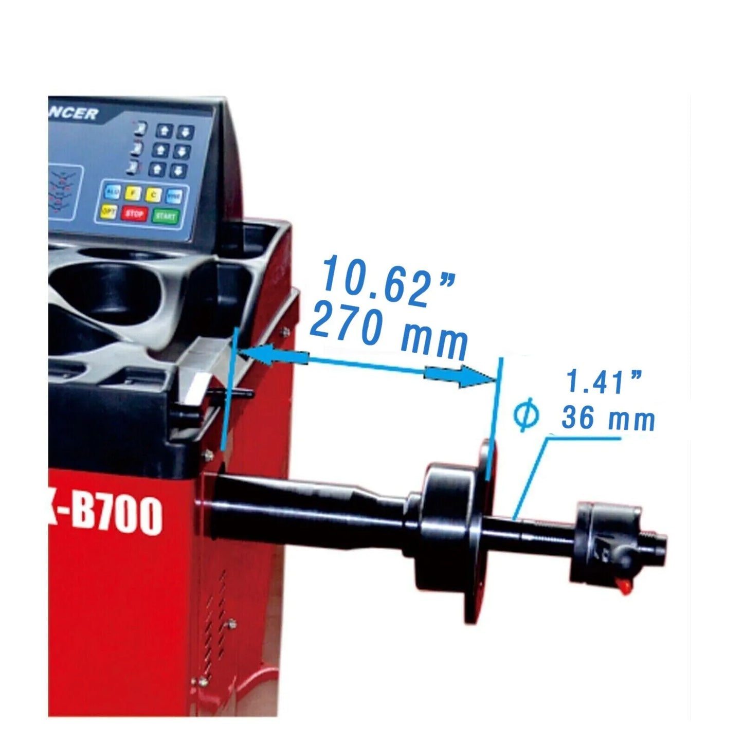 Wheel Balancer KATOOL KT-B700  Tires Repair Machines tire balancing