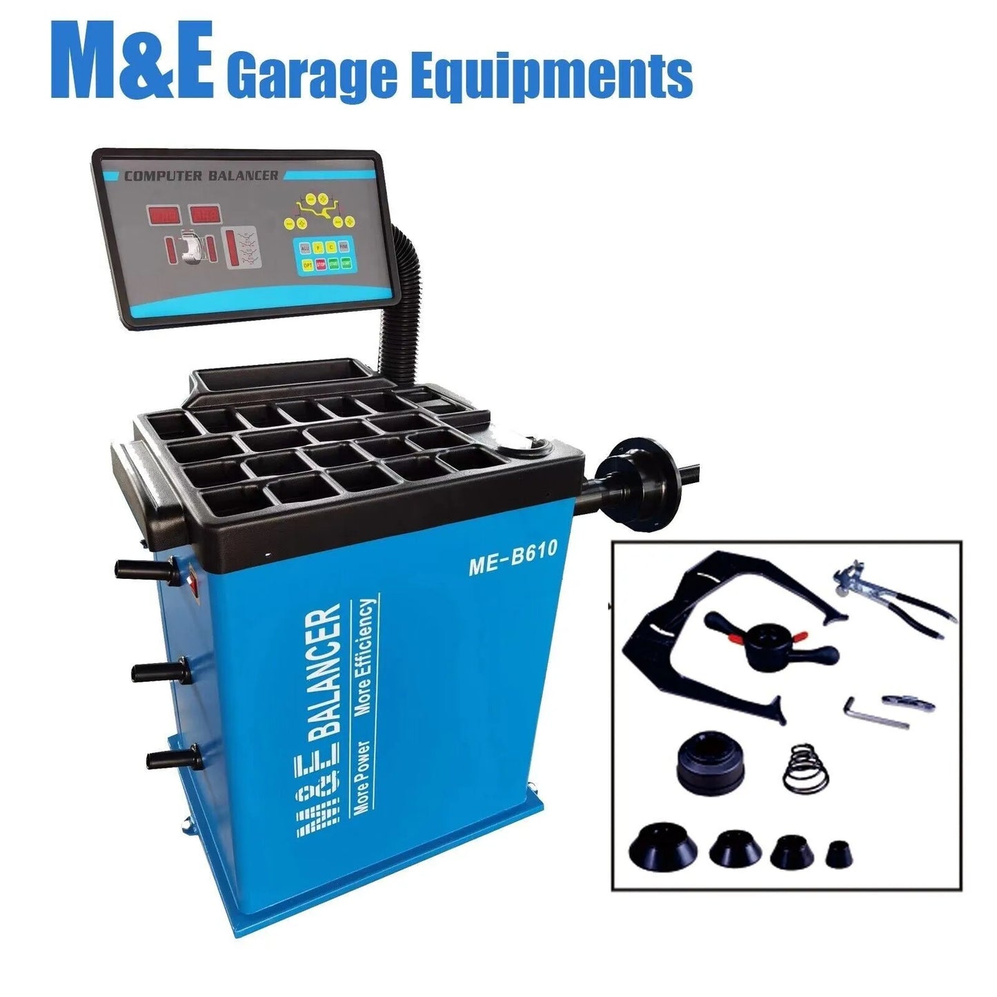 KATOOL ME-T570/ME-B610 Tire Changer & Wheel Balancer Auto Repair Machine