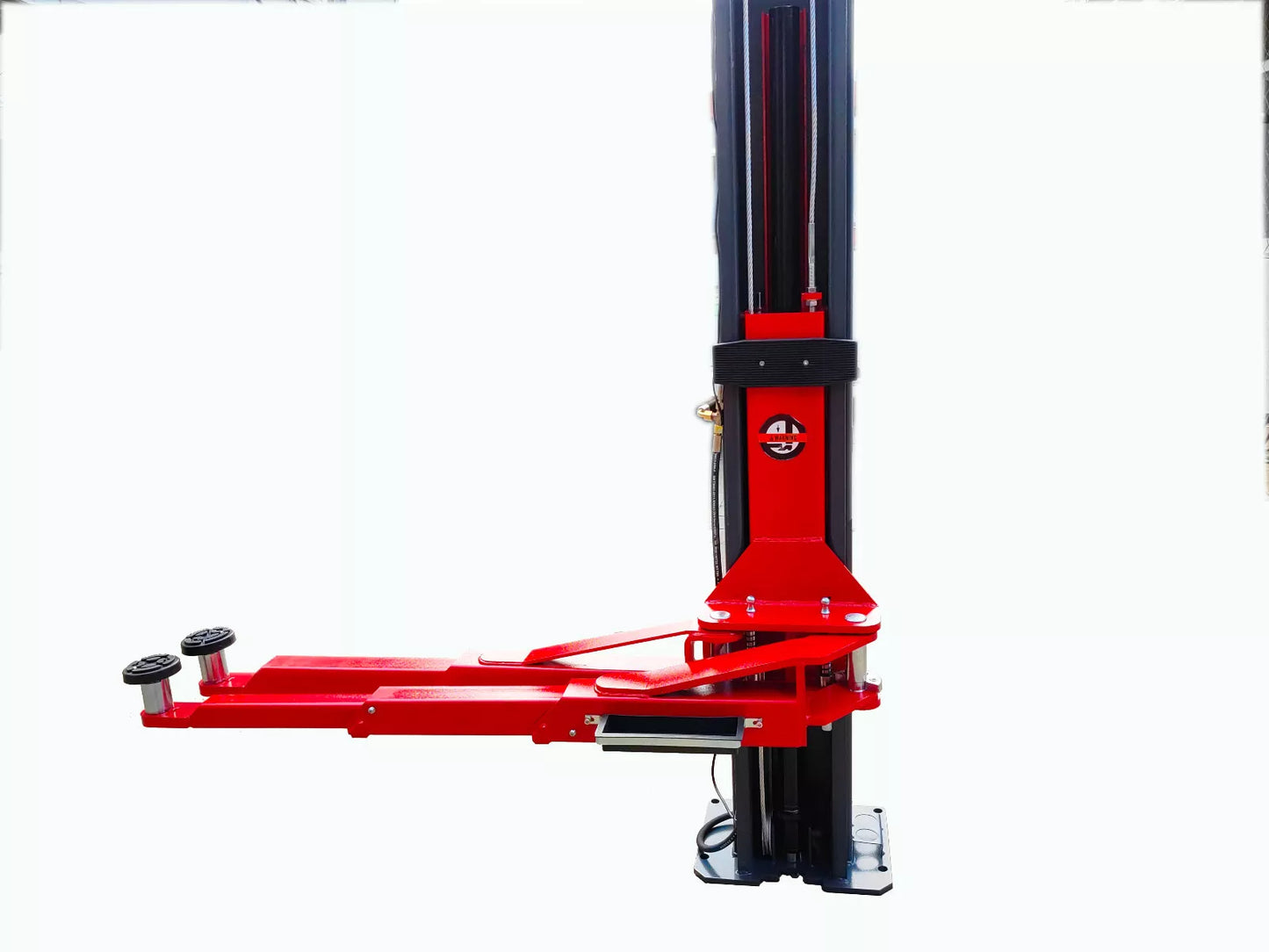 KATOOL KT-AS110D 11,000lb 2-Post Asymmetrical Clearfloor Lift Single Release