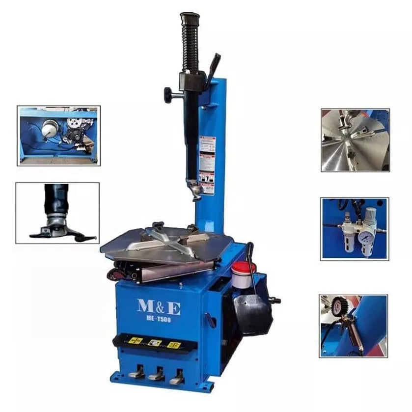 KATOOL ME-T500 2.0HP Swing Arm Tire Changer Wheel 12-24'' Tire Changer Machine