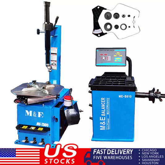 KATOOL ME-T500/ME-B610 Swing Arm Tire Changer & Wheel Balancer 2HP Machine