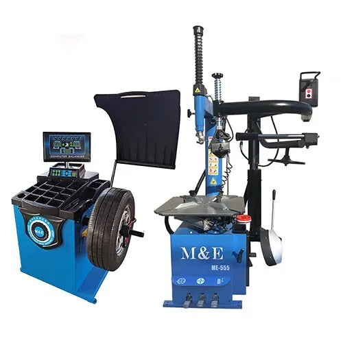 KATOOL ME-T555 & ME-B650 Tire Changer & Wheel Balancer Machine Garage Tools